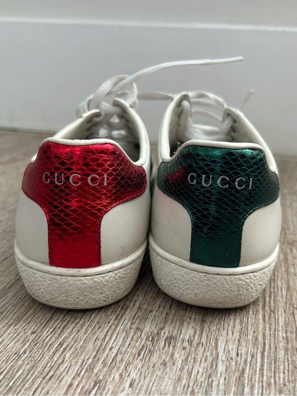Gucci Womens Ace “Pineapple” Sneakers